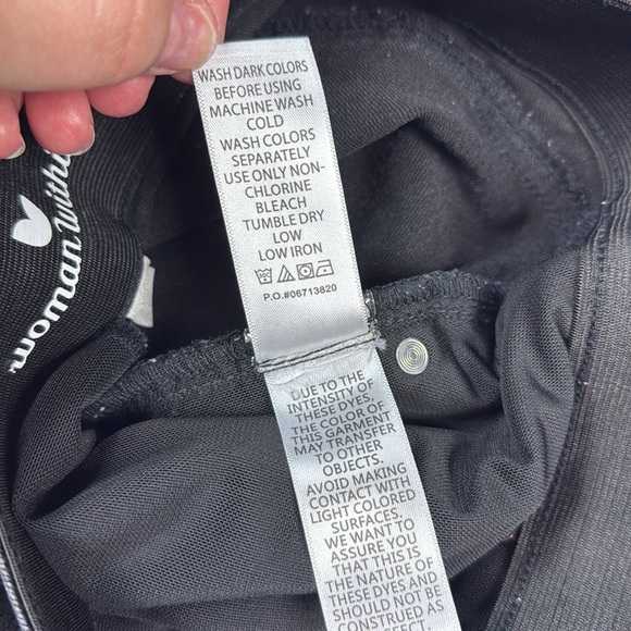 Woman Within Black Cropped Capri Style Jeans - Picture 7 of 7